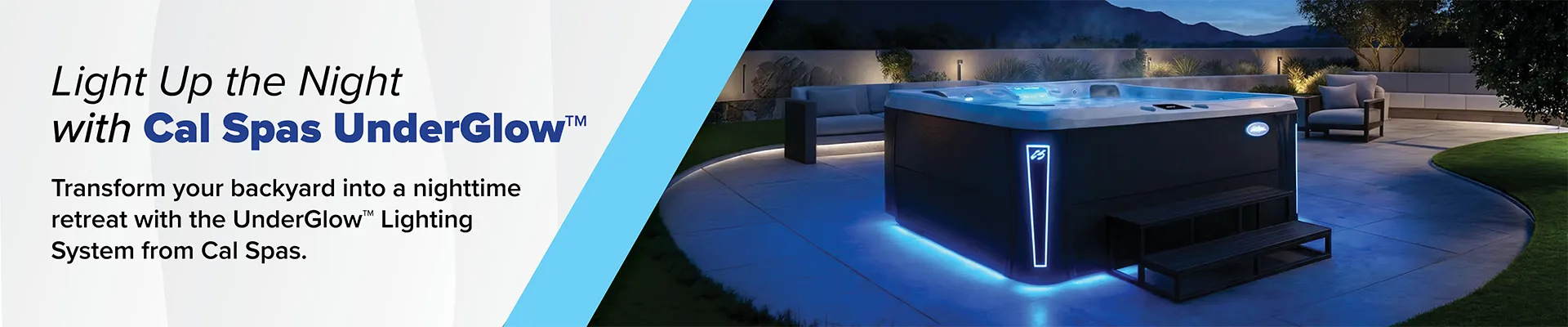 Calspas hot tub being used in a family setting - Lafayette